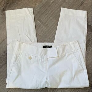 Talbots White Capris (4P)